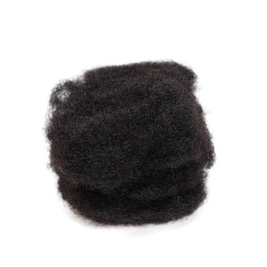 Cheveux humains en vrac, texture afro crépue, pour dreadlocks Rasta, accessoires de <span class=keywords><strong>coiffure</strong></span> pour perruques, peuvent être permanentés - Product Image 1