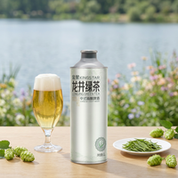 Kingstar Jasmine Chinesisches Craft Ale Kräuter- & Gewürzbier 1L in Aluminiumdose & Flasche Pasteurisiert 12 Monate Haltbarkeit