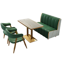 Combinaison Table et Chaises en Bois Massif pour Restaurant, Salon de Thé et Café – Style Moderne Minimaliste – Mobilier de Salle à Manger