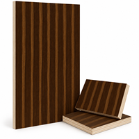 Contreplaqué plaqué noyer brun Jinbase W-XM-413, qualité E0, 1220x2440mm, feuilles de placage chêne, placage noyer