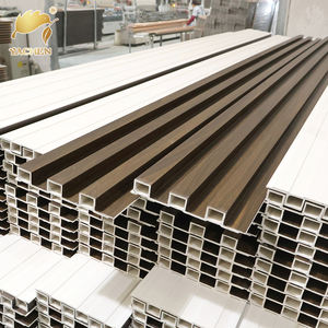 Revestimiento de madera Interior Plástico Compuesto Panel de cubierta <span class=keywords><strong>empotrada</strong></span> Revestimiento de vinilo Embellecedor de madera Revestimiento de madera 3D Revestimiento de madera y plástico - Product Image 2