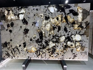 Dalles de quartz personnalisées de luxe en pierre de fond, dalles de quartz rétroéclairées, granit patagonia pour projet Viall - Product Image 3