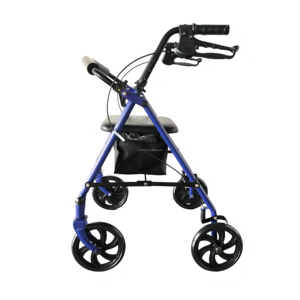 <span class=keywords><strong>Deambulatore</strong></span> Medico <span class=keywords><strong>con</strong></span> Sedile - Supporto per la Mobilità Stabile - Altezza Regolabile - Costruzione Robusta in Acciaio - Product Image 4