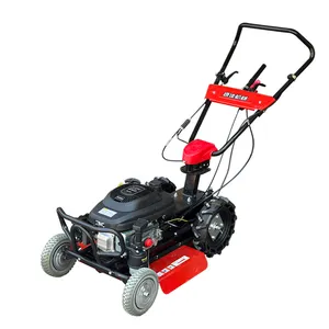 The new gasoline mower hand push mower to break the grass back to the field home self-propelled garden
