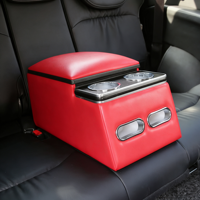 Boîte d'accoudoir arrière, boîte de rangement pour voiture, console centrale de siège arrière de voiture avec design universel, vente en gros et personnalisable