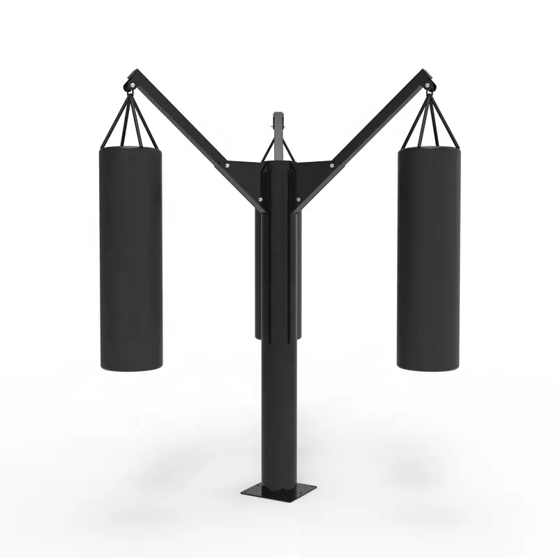 Rak samsak tinju berdiri dapat diatur peralatan olahraga Gym diskon besar untuk klub