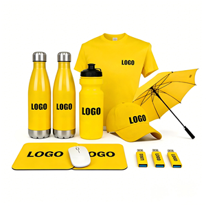 Promotional Gift Set <b>Custom</b> Logo T-shirt Branded Hoodies <b>Keychains</b> Water Bottles Caps for Sport Events Baseball Games - Product Image 5
