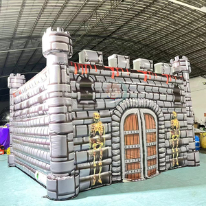 Tente gonflable de labyrinthe d'Halloween Tente gonflable sur le thème de l'horreur <span class=keywords><strong>Maison</strong></span> hantée gonflable - Product Image 2