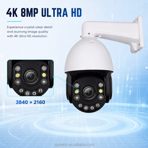 Cámara IP Speed Dome de 8MP 3840P con Soporte POE, NVR Onvif, Zoom Óptico 20X, Cámara de Seguridad CCTV con Giro e Inclinación, para Exteriores, <span class=keywords><strong>ICSee</strong></span>/XMEye - Product Image 2