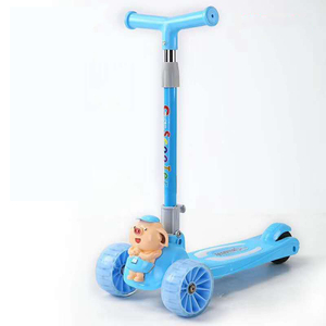 2020 nouveaux Produits Un Clic Pliant <span class=keywords><strong>Scooter</strong></span> Bébé Avec Lumière Et Musique - Product Image 3