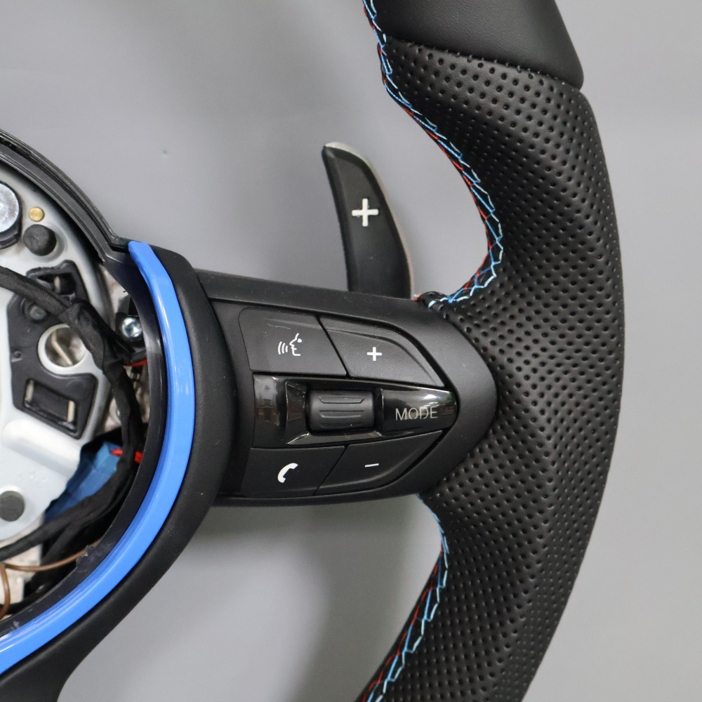 Blue Comfortable Steering Wheel (BMW Fitment), photo 6