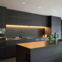 Armoire de cuisine en acier inoxydable de style industriel personnalisée Prima, antirouille, imperméable, pour appartement et cuisine commerciale