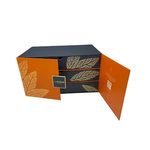 Customizable logo printing display box Drawer box for cosmetics, gift protection drawer gift packaging box