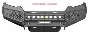 Top-Level 4WD <span class=keywords><strong>front</strong></span> <span class=keywords><strong>bumper</strong></span> thép thanh bò cho Prado lc150 <span class=keywords><strong>fj150</strong></span> - Product Image 5