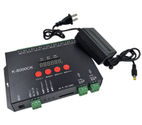 Высокое качество K-8000CK DC5-24V ws2811 Светодиодный 8192 пикселей светодиодный пиксель контроллер SD Карты Контроллера