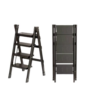 Folding Telescopic <b>Step</b> Ladder 3 <b>Steps</b> Lightweight Portable Multi Functional Household <b>Stool</b> Ladder - Product Image 5