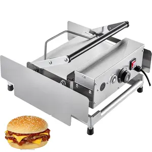 Máquina de calefacción y horneado profesional, equipo de maquinaria de doble capa, pequeña, eléctrica, para tienda de hamburguesas