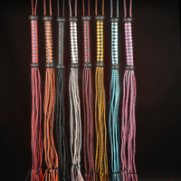 Nouveau fouet en cuir à 12 pompons pour jeu de rôle adulte, accessoire de jeu intime pour couple, BDSM réutilisable, vente en gros d'usine