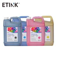 Encre Solvant Résistante aux UV en Vente Directe Usine pour Imprimante SPT 510GS 35PL, Impression d'Étiquettes PVC 5L CMYK