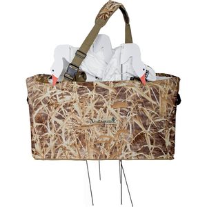 Sac de transport AUSCAMOTEK imperméable pour leurre de chasse au canard, camouflage, grande capacité, souple, avec trous pour piquets et bandoulière amovible - Product Image 1