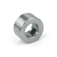 Produit personnalisé Collier de serrage rapide CNC en oxyde noir d'aluminium Collier de serrage d'arbre de verrouillage
