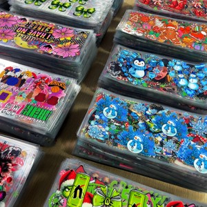 ملصق شفاف مخصص للنقل بالأشعة فوق البنفسجية، ملصق شعار مزدوج الجانب للأكواب، غلاف مقاوم للماء للأكواب قابل للتخصيص - Product Image 2