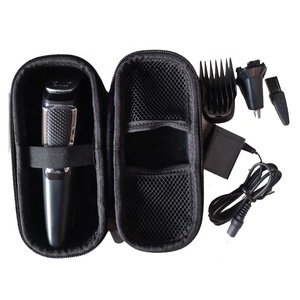 กระเป๋าใส่เครื่องตัดขนแบบพกพา เคสแข็งป้องกันสำหรับ <span class=keywords><strong>Philips</strong></span> Norelco MG3750 One Blade เครื่องตัดผมไฟฟ้า กระเป๋าเก็บของสำหรับเดินทาง - Product Image 4