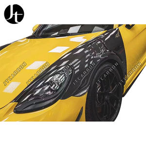 Parafango anteriore per <span class=keywords><strong>Porsche</strong></span> Boxster <span class=keywords><strong>718</strong></span> GT4RS paraurti anteriore in fibra di carbonio per <span class=keywords><strong>Porsche</strong></span> Cayman <span class=keywords><strong>718</strong></span> parti paraurti <span class=keywords><strong>auto</strong></span> - Product Image 1