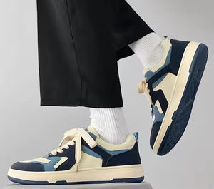 Chaussures de skate pour hommes, tendance sportive, basses, nouvelle collection printemps-été, polyvalentes, pour étudiants, décontractées, respirantes, en maille - Product Image 3