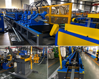 Machine de profilage automatique pour profilés en U et en canal pour cloisons sèches et ossatures métalliques