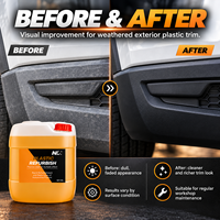 NIKELIANG 4L Produits chimiques professionnels pour le detailing automobile, cire de lavage de voiture, protection des pneus, nettoyage du moteur, entretien de l'intérieur, solution de revêtement