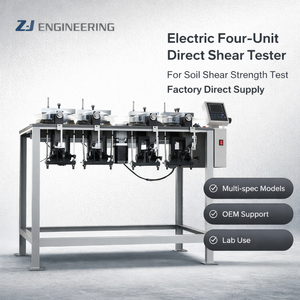 Electric Four Unit <strong>Direct</strong> <strong>Shear</strong> Tester Soil <strong>Shear</strong> Strength <strong>Testing</strong> Machine <strong>for</strong> Geotechnical Laboratory - Product Image 2