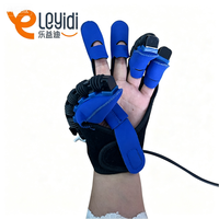 Gant robotique électrique d'exercice pour la main, certifié ISO Leyidi, outil pour l'entraînement des doigts en cas d'AVC et d'hémiplégie