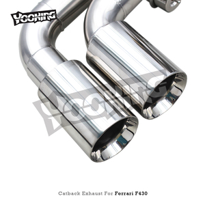 Sistema di scarico valvolato sportivo personalizzato per <span class=keywords><strong>Ferrari</strong></span> F430 Spider/coupé 4.3 sezione posteriore 2005-2009 prestazioni con telecomando - Product Image 5