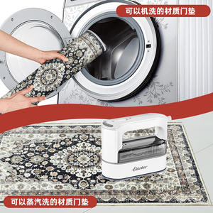 พรมลายเหรียญสไตล์ชาติพันธุ์ รูปทรงสี่เหลี่ยมผืนผ้า ขนาด 8x10 ฟุต ซักได้ กันลื่น ผลิตจากโพลีเอสเตอร์ สำหรับปูพื้นบ้าน - Product Image 5