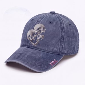Gorras de Béisbol Unisex de Lona Lavada y Desgastada de 6 Paneles con Logotipo Personalizado Grabado con Láser de la Marca T&L al por Mayor - Product Image 1