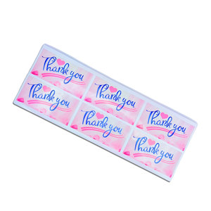 Roll Thank You Stickers Custom - Product Image 2