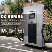 Prix de gros - Chargeur DC 40 kW CCS2 - Station de recharge rapide pour voitures électriques avec deux connecteurs pour Model 3