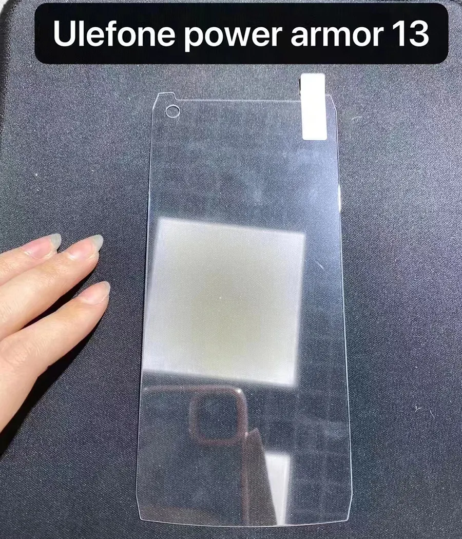 Protector de pantalla de vidrio templado 9H 2,5d, 0,3mm, Super transparente, película protectora para Ulefone Power Armor 13