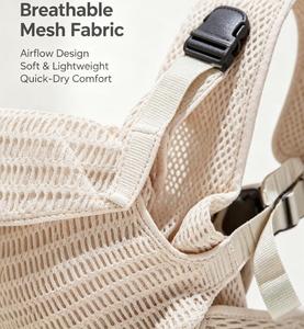 Mochila Portabebés Plegable con Asiento de Cadera, Cinturón de Hombro de Alta Calidad, Mochila Portabebés - Product Image 4