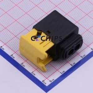 1-1418483-1 Housing (Wire-to-Board / Wire-to-Wire) P=6mm Connector ( Jack Structure: 1x2P )( Pitch: 6mm )( Number of Rows: 1 ) - Product Image 2