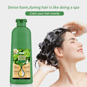 Shampoo colorant capillaire en <span class=keywords><strong>mousse</strong></span> à base de plantes, noir naturel, couvre efficacement les cheveux gris - Vente flash - Product Image 3