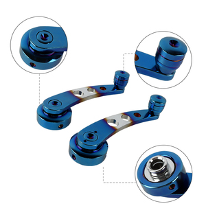 Set Gagang Pintu Mobil, Kenop Aluminium Multiwarna, Pengangkat Kaca untuk Interior Mobil - Product Image 4