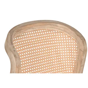 Silla de abeto gris claro poliéster 46x61x86 cm - Product Image 3