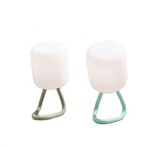 Nouvelle lanterne LED multifonctionnelle en silicone Xz, petite, pour le camping, lampe de nuit avec batterie rechargeable, lampe portable - Product Image 1