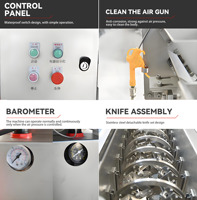 Kommerzielle Karottenschälmaschine Industrielle Karottenschälmaschine Wurzelgemüse-Schälgerät Karottenschälmaschine