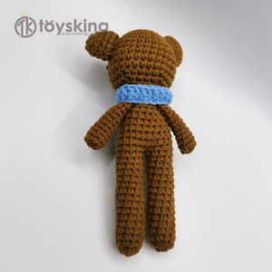 Oso de Peluche de Ganchillo de Patas Largas - Juguete de Peluche Relajante para Bebés Recién Nacidos, Compañero Sensorial para Abrazar de 0 a 12 Meses - Product Image 3