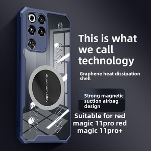 Étui de téléphone à dissipation thermique pour Nubia <span class=keywords><strong>Neo</strong></span> <span class=keywords><strong>3</strong></span> <span class=keywords><strong>GT</strong></span> 2 5G, coque de protection en acrylique hautement transparente - Product Image 3