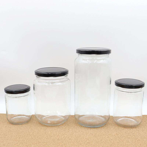 Wide Mouth Luxury Cylinder Pickles Glass Canning Jar 101-200ml Clear Airtight Durable Classic Design Mason Glass Bottle - Product Image 4