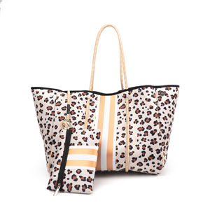 Bolsos de Playa Perforados de Verano para Mujer UHP, Bolsos de Compras de Diseño con Cierre de Cremallera, Impermeables y de Gran Capacidad - Product Image 2